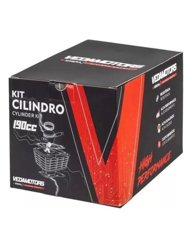 Kit Cilindro Y Piston Honda Cg 190 (04-08) Nxr 150 Bros (04-09) Crf 150  (11-15)