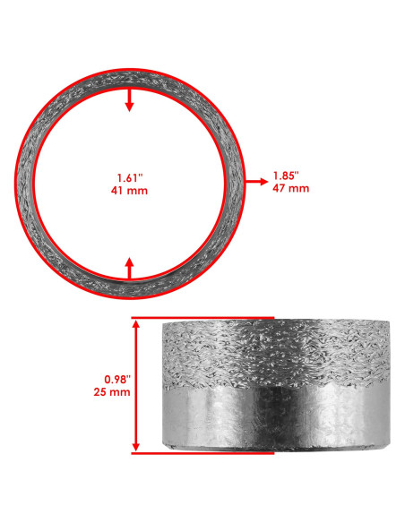 Junta De Silenciador Raptor 350 Original