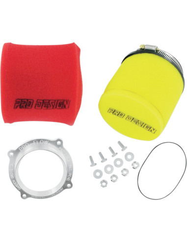 Kit Filtro De Aire Ltr 450 Pro Desing C/ Boca De Aluminio