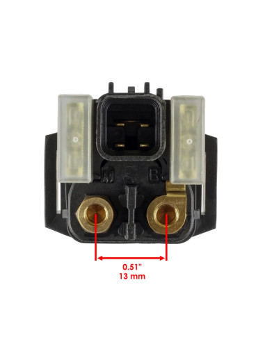 Rele De Arranque Ficha Chica Yamaha Yfz450r Bateria Derecha