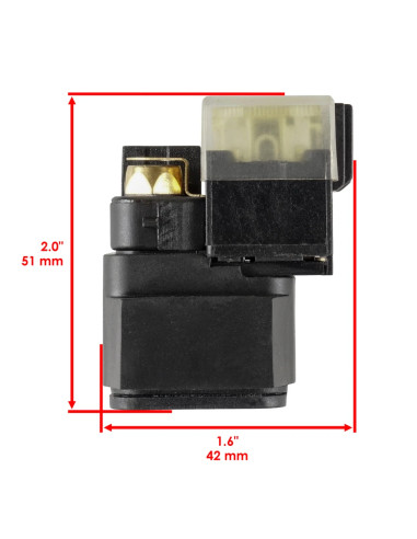 Rele De Arranque Ficha Chica Yamaha Yfz450r Bateria Izquierda