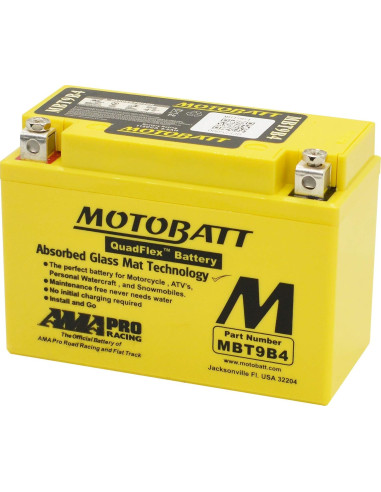 Bateria Motobatt Mbt9b4 (yt9b-4) Raptor 700
