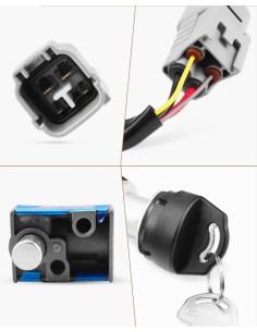 Llave De Contacto Gama 625 Con Traba De Volante
