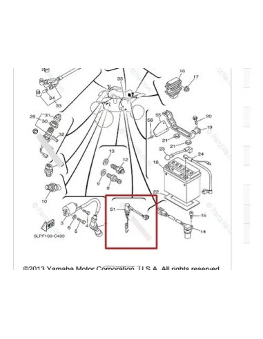 Bulbo De Freno Trasero Raptor 660r