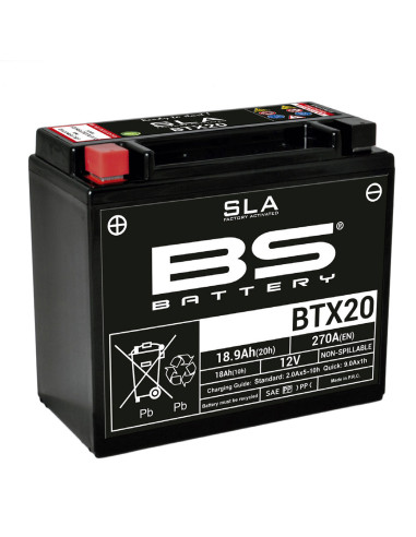 Bateria Bs Btx20 (ytx20-bs)
