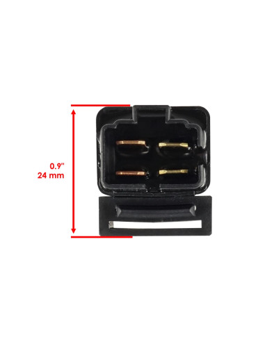 Rele De Arranque Yamaha Aroyal Starxvz1300cts Tour Deluxe S - Ktm 640 - Ktm 400 - Ktm 125 (1998- 2001)