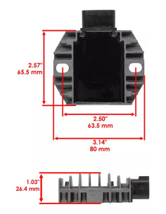 Regulador De Voltaje Yamaha Warrior 350 Raptor 350