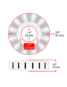 Estator Yamaha Raptor 660 Yfm 660 2001-2002-2003-2004-2005 Yfm 250 Big Bear 07-09