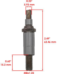Eje De Bomba De Agua Yfz450 Yz450fd Wr450f Original