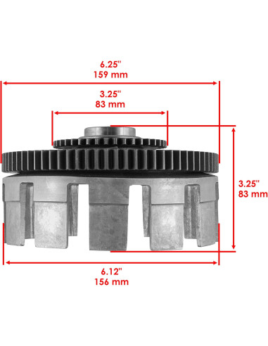 Campana De Embrague Yfz450 Original