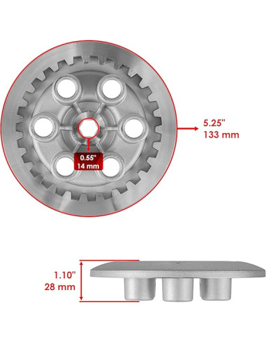 Plato De Presion Banshee Original