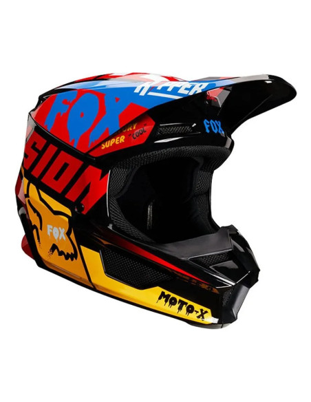 Casco Mx Fox V1 Czar Youth - Niños