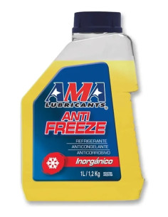 Liquido Refrigerante Ama Anti Freeze Amarillo 1l