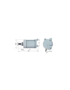 Burro De Arranque Skua 200 Dze