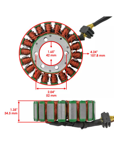 Estator Rzr / Ranger / Sportsman 800  4014034 St389