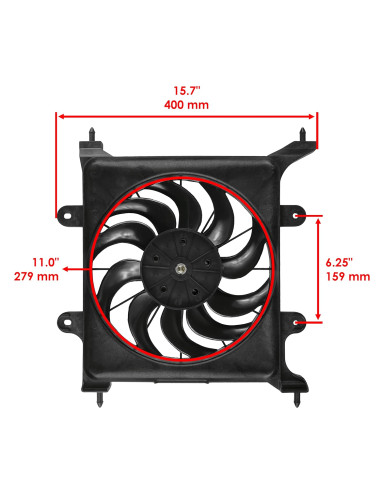 Electroventilador Polaris Ranger 570 (2413196)