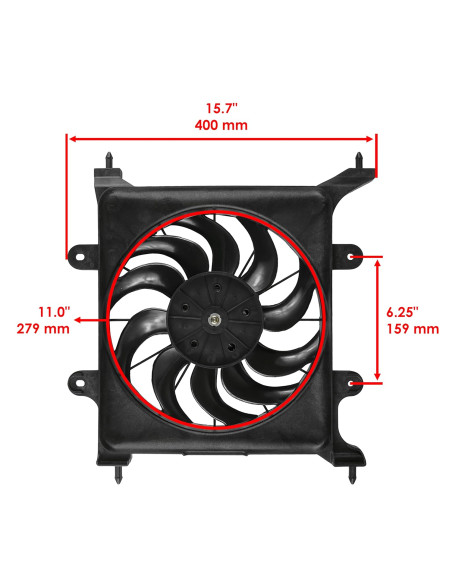 Electroventilador Polaris Ranger 570 (2413196)